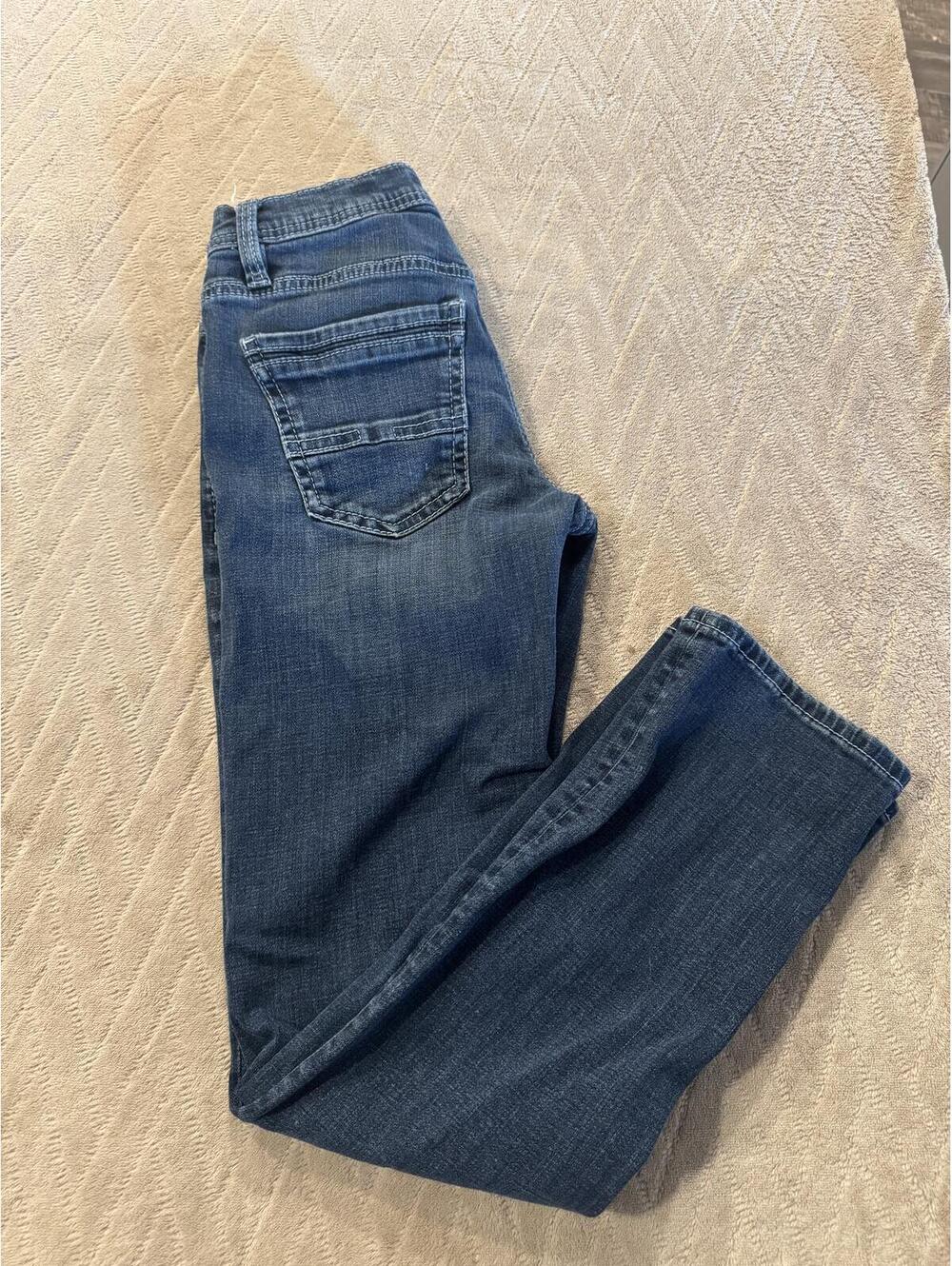 BKE Buckle Men's Jeans – Size 27x30 Blue Denim Jake Model Straight Fit